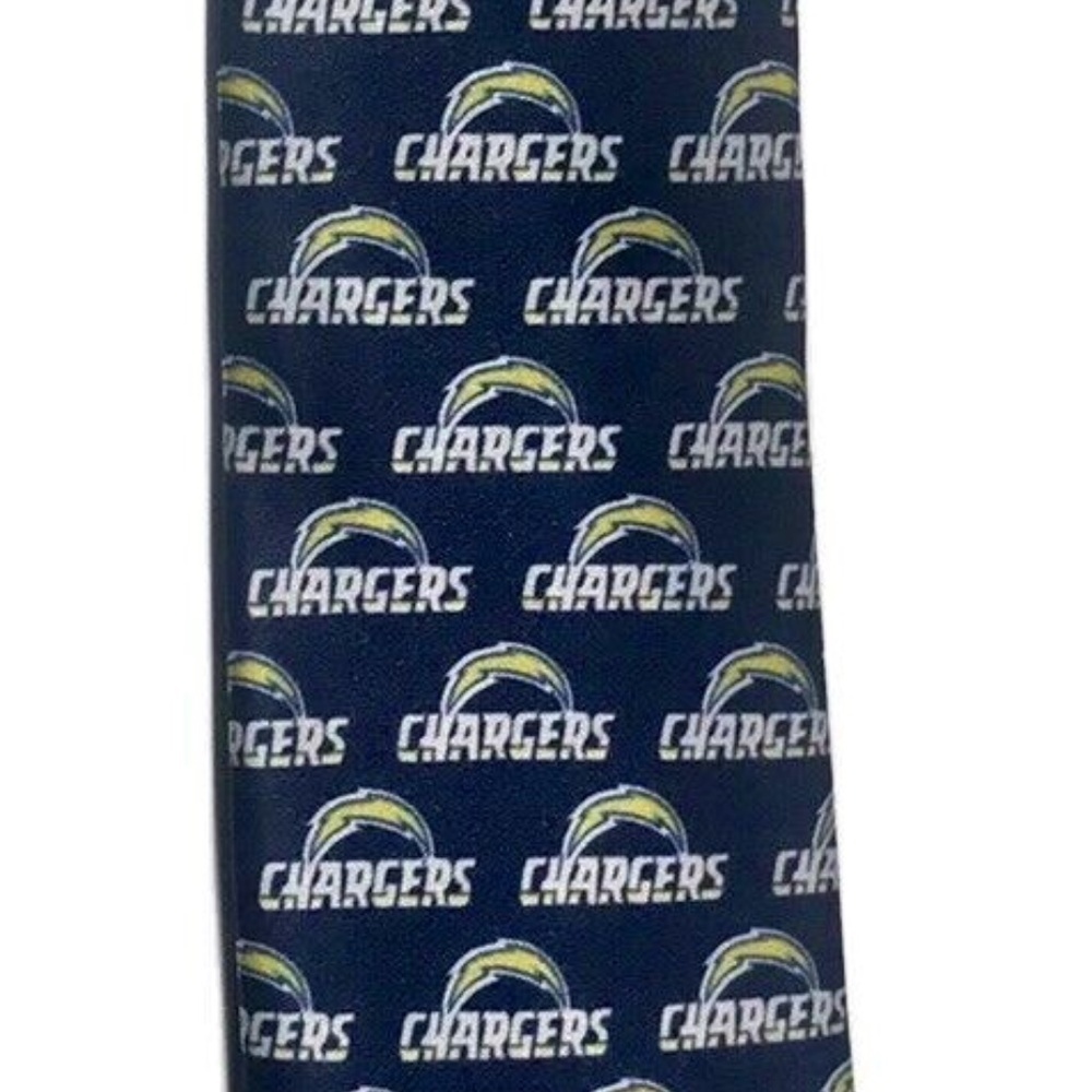 NFL Team Apparel Jos A. Bank 1905 Chargers Tie New With Tags